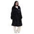 Snuggs Blanket Robe Black